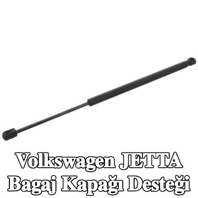 FEBI BILSTEIN Bagaj kapağı destek kolu Sağ Arka, 489mm — Volkswagen Jetta