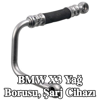 FEBI BILSTEIN Yağ Borusu, şarj cihazı — 2005 BMW X3