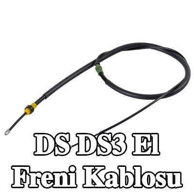 FEBI BILSTEIN El freni kablosu Sol Arka, Sağ Arka, 1701mm — DS Ds3