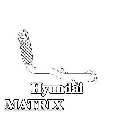 VEGAZ أنبوب العادم — Hyundai Matrix