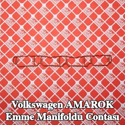 FEBI BILSTEIN Emme manifoldu contası NBR (nitril butadien kauçuk) — 2012 Volkswagen Amarok