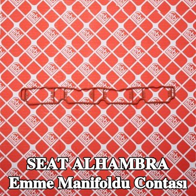FEBI BILSTEIN Emme manifoldu contası NBR (nitril butadien kauçuk) — 2012 SEAT Alhambra