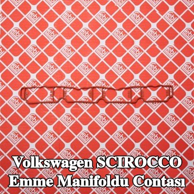 FEBI BILSTEIN Emme manifoldu contası NBR (nitril butadien kauçuk) — Volkswagen Scirocco