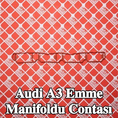 FEBI BILSTEIN Emme manifoldu contası NBR (nitril butadien kauçuk) — 2012 Audi A3