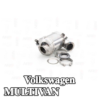 NAP carparts محول حفاز مع مواد التثبيت/التركيب — Volkswagen Multivan