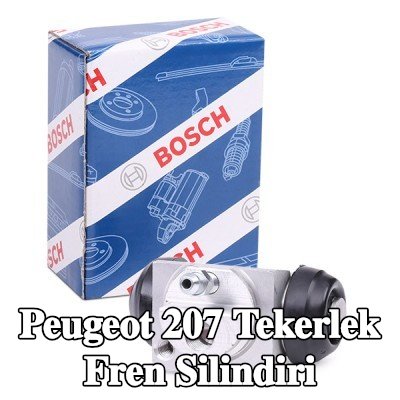 BOSCH Tekerlek Fren Silindiri — Peugeot 207