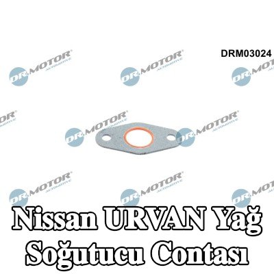 DR.MOTOR AUTOMOTIVE Yağ soğutucu contası Yağ filtresi muhafazası — Nissan Urvan
