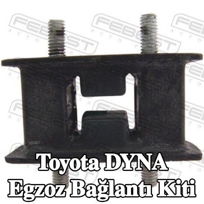 FEBEST Egzoz bağlantı kiti, orta ve arka — 2000 Toyota Dyna