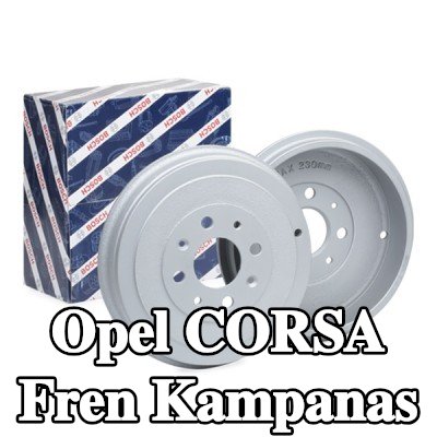 BOSCH Arka aks fren kampanası, 269mm — Opel Corsa