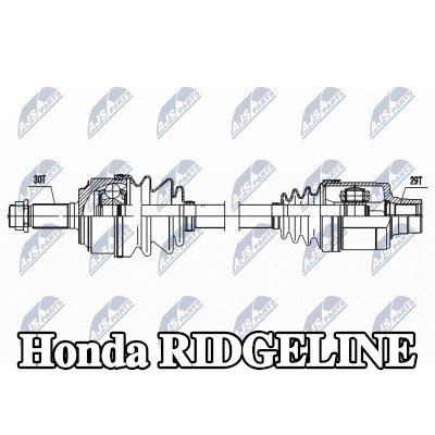 NTY عمود الدفع للمحور الأمامي الأيمن, 681mm — Honda Ridgeline