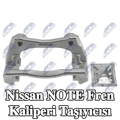NTY Fren kaliperi taşıyıcısı Ön aks her iki taraf — Nissan Note