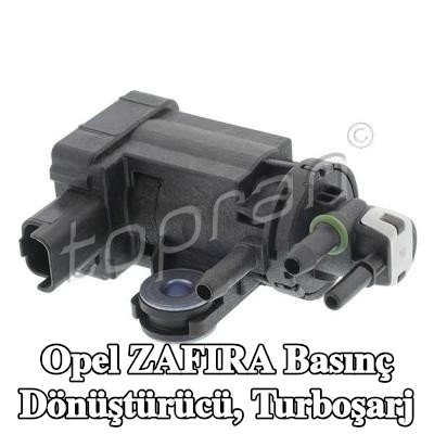 TOPRAN Basınç dönüştürücü, turboşarj — Opel Zafira