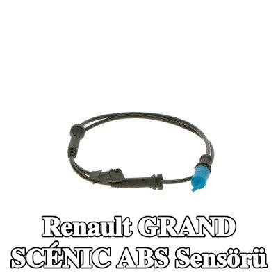 BOSCH ABS sensörü Arka Aks, kablo ile — 2004 Renault Grand Scénic