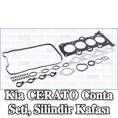 AJUSA Conta seti, silindir kapağı contalı silindir kapağı, valf gövdesi contalı, MULTILAYER STEEL — 2012 Kia Cerato