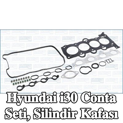 AJUSA Conta seti, silindir kapağı contalı silindir kapağı, valf gövdesi contalı, MULTILAYER STEEL — 2014 Hyundai i30