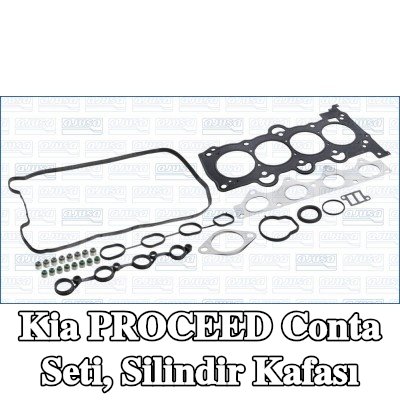 AJUSA Conta seti, silindir kapağı contalı silindir kapağı, valf gövdesi contalı, MULTILAYER STEEL — 2013 Kia Proceed