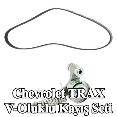 RIDEX PLUS V-Oluklu Kayış Seti — Chevrolet Trax
