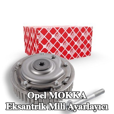 FEBI BILSTEIN Emme tarafı eksantrik mili ayar tertibatı, vida ile — Opel Mokka