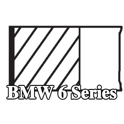 MAHLE مجموعة حلقات المكبس — 2006 BMW 6 Series