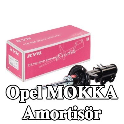 KYB Amortisör Excel-G, Sol Ön Aks, Gaz Basıncı, Süspansiyon Dikmesi — Opel Mokka