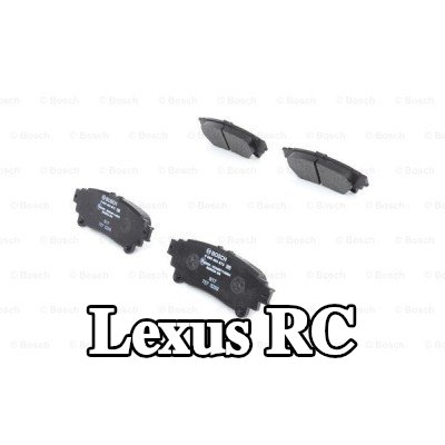 BOSCH مجموعة وسادات الفرامل 15, 2mm — Lexus Rc