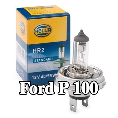 HELLA لمبة الضوء العالي R2 (Bilux), 60/55W, 12V — Ford P 100