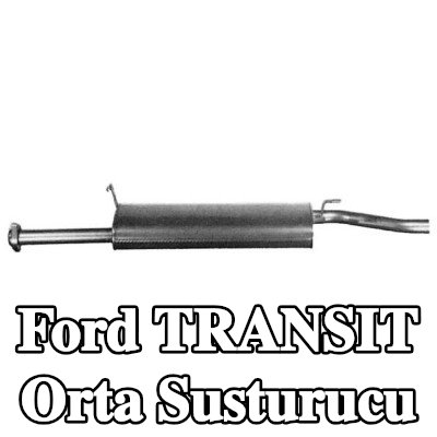 VEGAZ Orta susturucu Merkez, 1490mm — 1993 Ford Transit