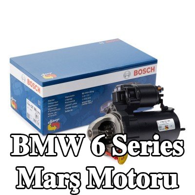 BOSCH Marş motoru 1, 4kW — 2003 BMW 6 Series