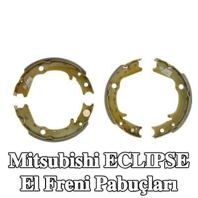 ABE El freni pabuçları Arka Aks, 170mm — 2000 Mitsubishi Eclipse