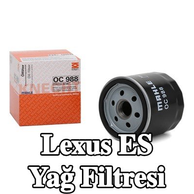 MAHLE Tek çek valflı yağ filtresi — 1990 Lexus Es