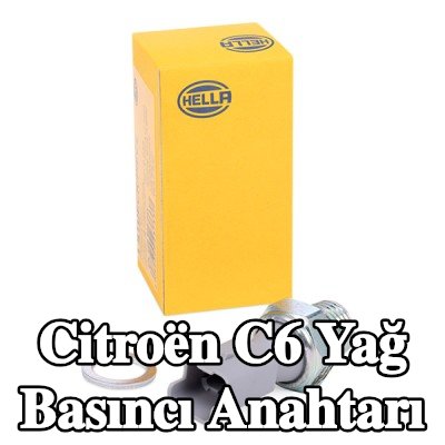 HELLA Yağ basıncı anahtarı — Citroën C6