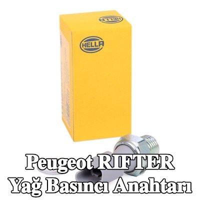 HELLA Yağ basıncı anahtarı — Peugeot Rifter