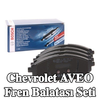 BOSCH Fren balatası seti 16, 2mm, gıcırtı önleyici plaka ile — 2003 Chevrolet Aveo