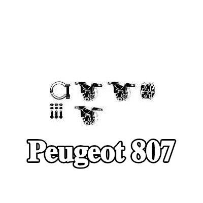 VEGAZ طقم تركيب العادم — Peugeot 807