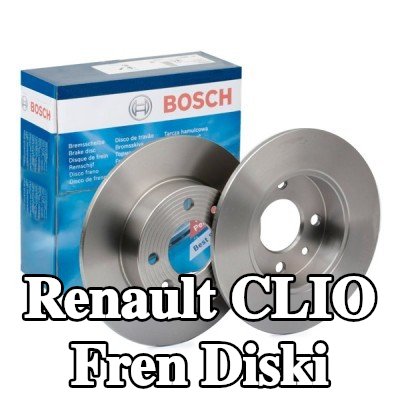 BOSCH Fren diski Dış Çap: 237, 8mm, düz, Yağlanmış, cıvata/vida ile — 1997 Renault Clio