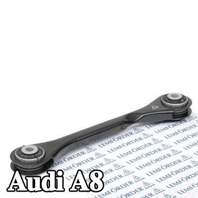 LEMFÖRDER ذراع التعليق الأمامي, السفلي, المحور الخلفي, كلا الجانبين, صفائح فولاذية — Audi A8