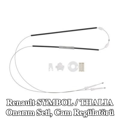 BLIC Onarım Seti, cam regülatörü Sol Ön, Sağ ön — Renault Symbol / Thalia