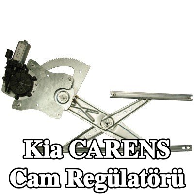 VALEO Cam regülatörü Sağ Ön, Elektrikli, elektrik motorlu — 2002 Kia Carens