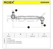 RIDEX Stabilizatör bağlantısı Ön Aks, her iki taraf, 300mm, Plastik — 2003 Chevrolet Malibu (2)