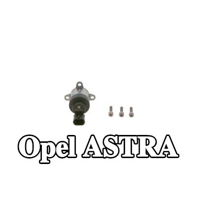BOSCH صمام قياس الوقود مضخة الضغط العالي (جانب الضغط المنخفض), مع مواد تثبيت/تركيب — 2003 Opel Astra