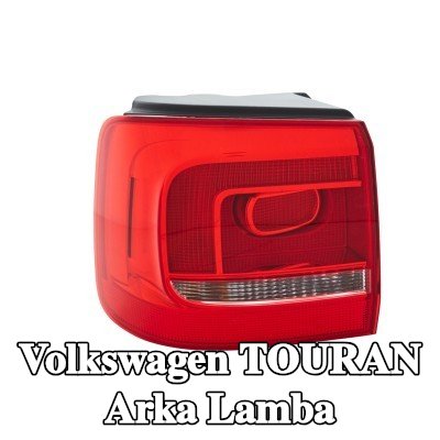 HELLA Arka lamba Sol, beyaz/kırmızı, ampul tutuculu, ampullü — 2012 Volkswagen Touran