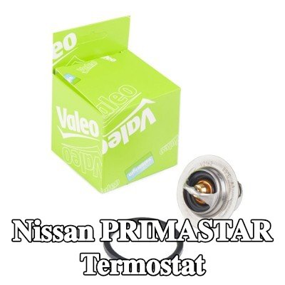 VALEO Termostat 89°C, conta/sızdırmazlık elemanları ile — Nissan Primastar
