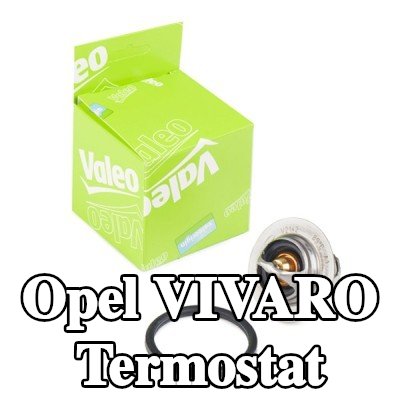 VALEO Termostat 89°C, conta/sızdırmazlık elemanları ile — 2012 Opel Vivaro
