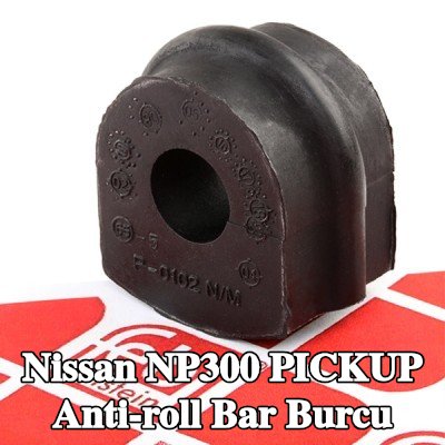 FEBI BILSTEIN Ön aks stabilizatör çubuğu burcu, 16mm, Kauçuk — Nissan Np300 Pickup