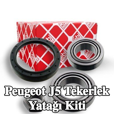 FEBI BILSTEIN Tekerlek yatağı kiti Arka Aks Sol, Arka Aks Sağ, mil contası ile — Peugeot J5