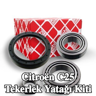 FEBI BILSTEIN Tekerlek yatağı kiti Arka Aks Sol, Arka Aks Sağ, mil contası ile — Citroën C25