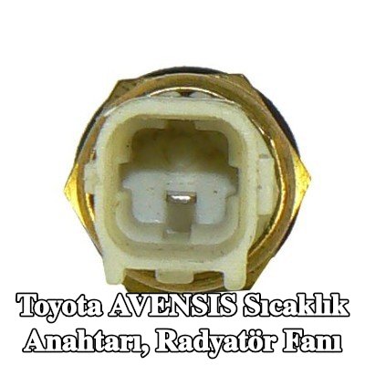 METZGER Sıcaklık Anahtarı, conta/sızdırmazlık elemanlı radyatör fanı — Toyota Avensis