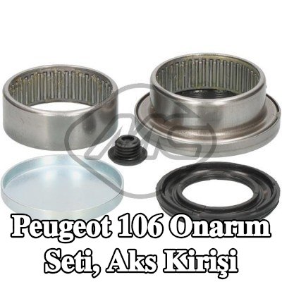 Metalcaucho Onarım Seti, aks kirişi Sol — Peugeot 106