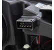 VALEO Far ORİJİNAL PARÇA, Sol, H1, H7, PY21W, W5W, far seviyeleme motorlu, Gösterge Rengi: şeffaf — Peugeot 207 (5)