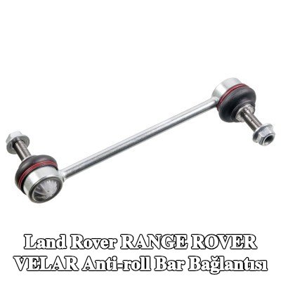 FEBI BILSTEIN Arka aks sol stabilizatör kolu, Arka Aks Sağ, 185mm, Çelik — Land Rover Range Rover Velar